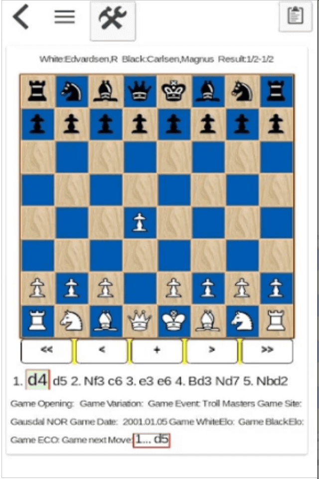 Chess Tournament IOS game app